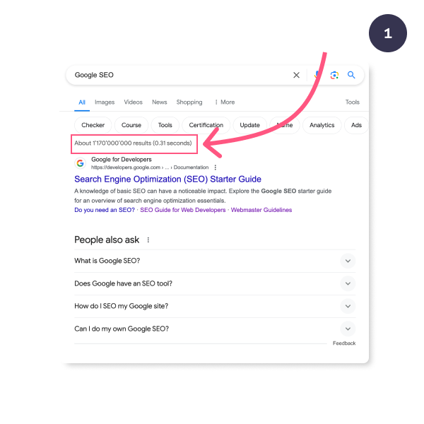 Taking all relevant content of the known web