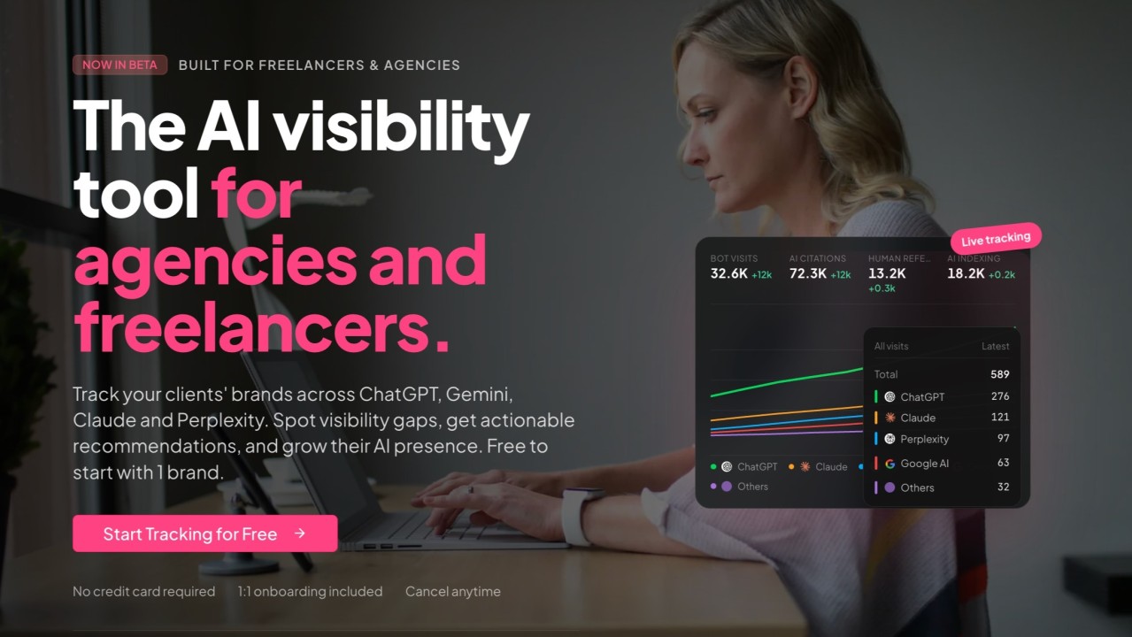 AEO Copilot, the AI visibility tool for agencies and freelancers